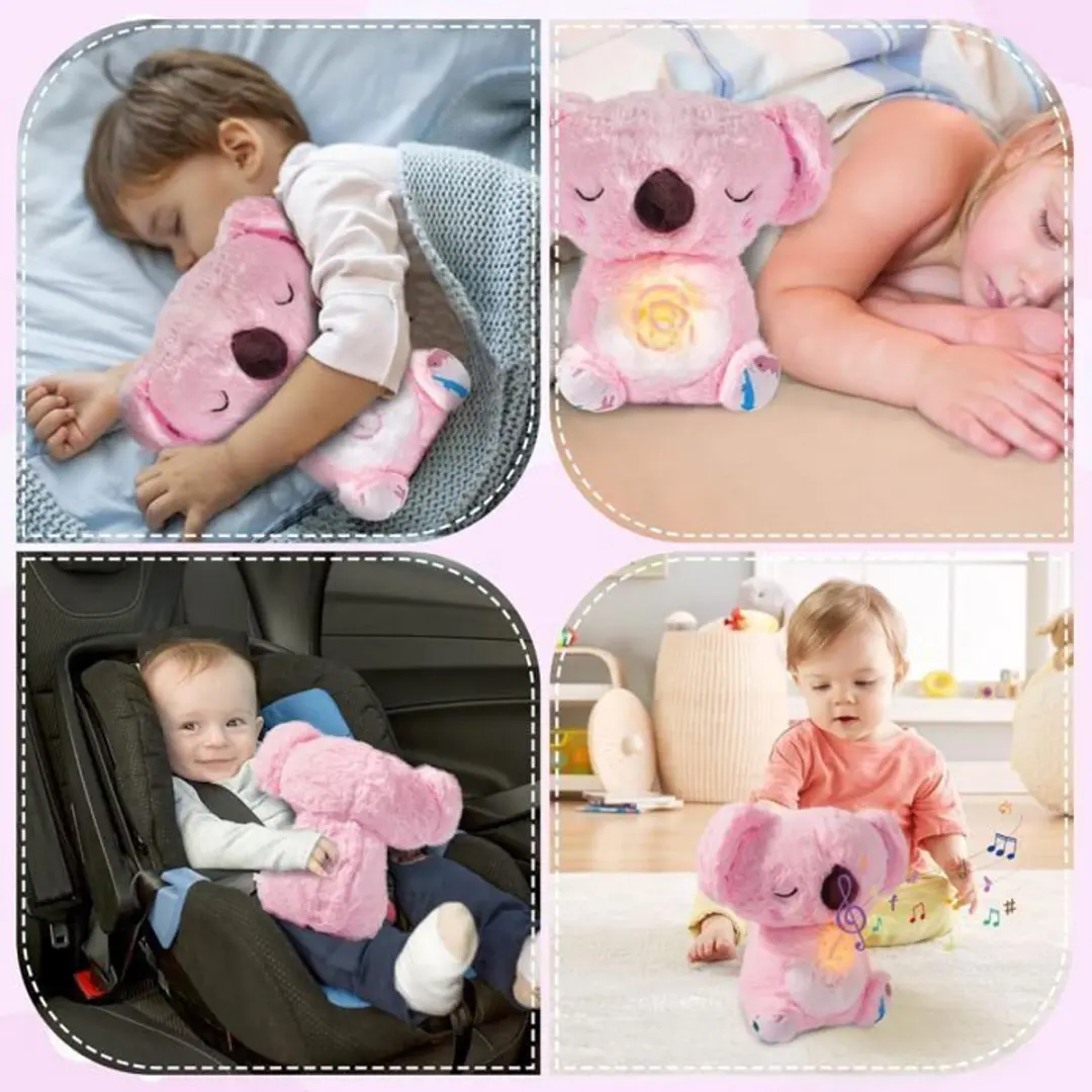 ECTEATOY Sogiol Breathing Koala Knuffel - Roze