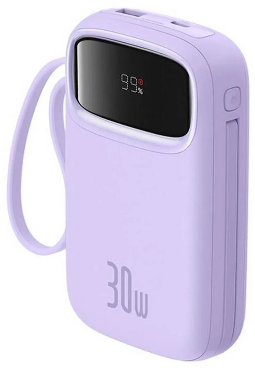 Baseus QPow 2 Powerbank 10000mAh 30W - Transparent