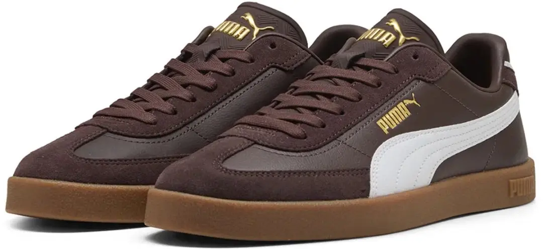 PUMA Club II Schoenen - Bruin - Maat 46