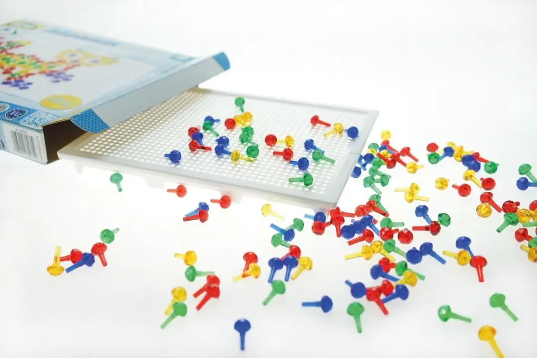 Lena Insteekmozaïekset 140 Stuks - 10mm Transparant Multicolor