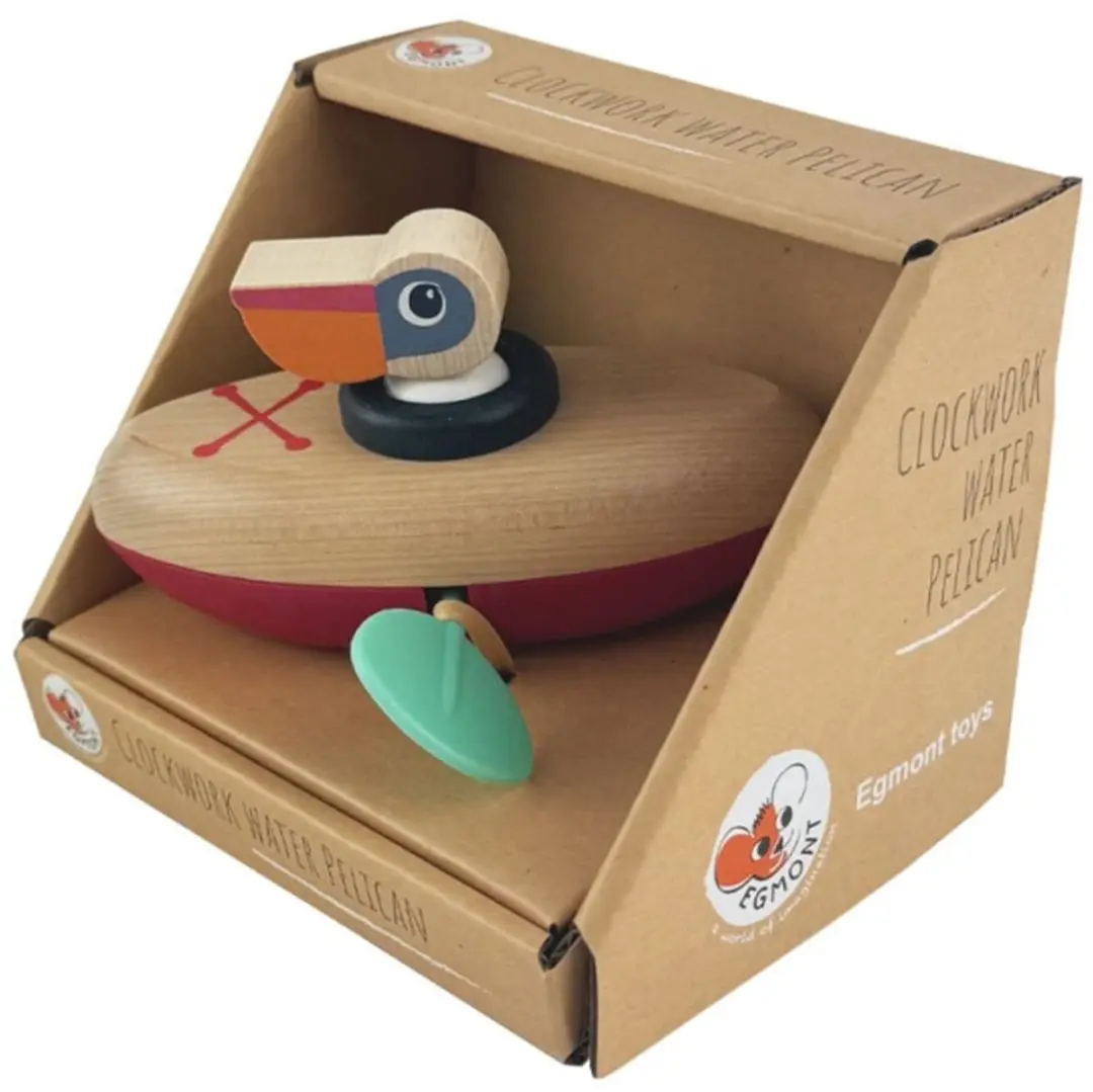 Egmont Toys Pelicaan Houten Badspeeltje ET511145 - Meerkleurig