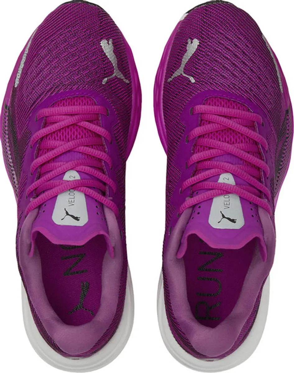 PUMA Velocity Nitro 2 Dames Sportschoenen - Paars/Zwart