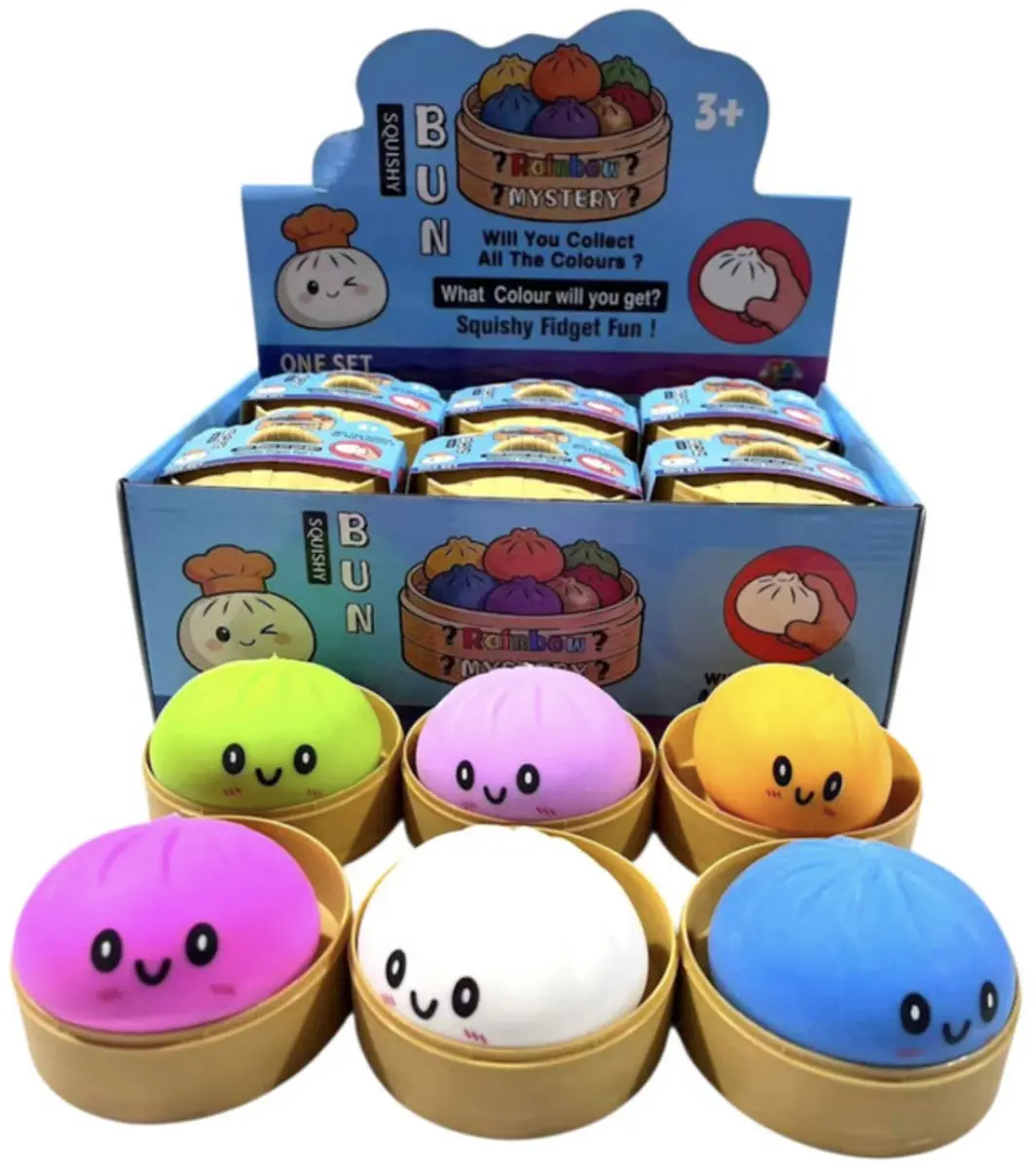 Toi-Toys Squishy Bun Dumplings Fidget Toy