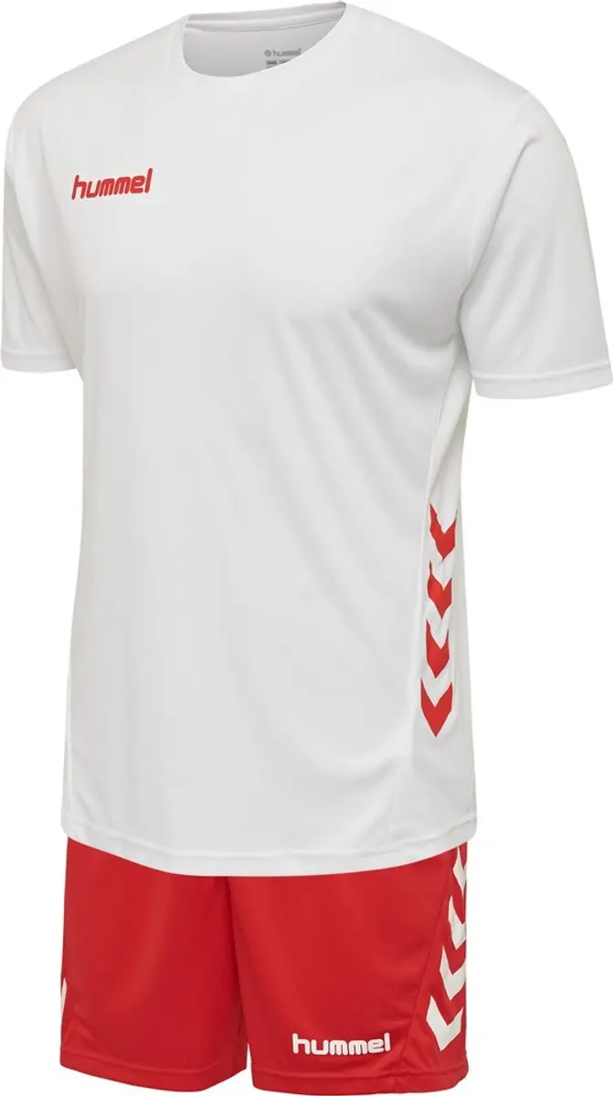 Hummel Duo Set - White/True Red