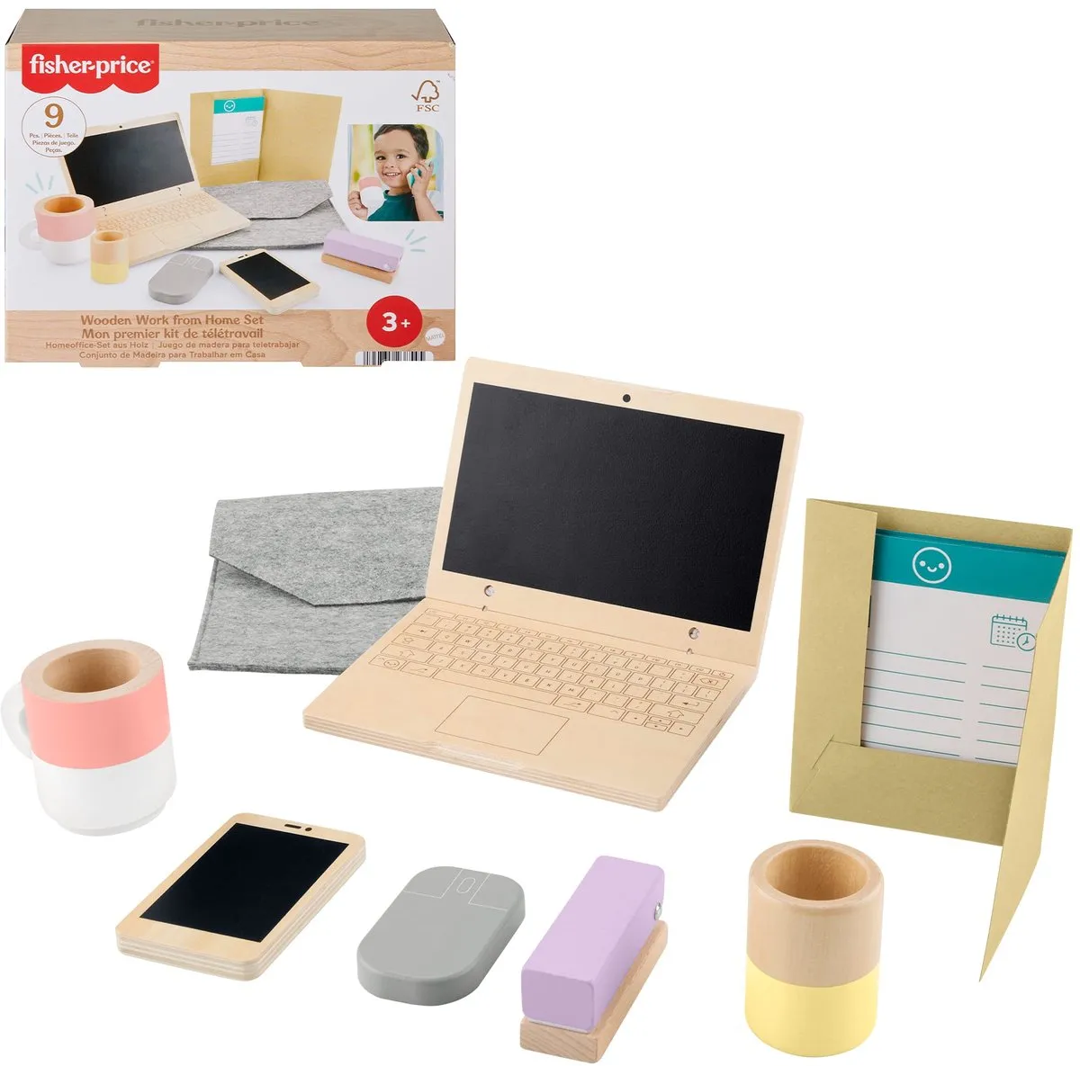 Fisher-Price Houten Thuiswerkset 0194735238545