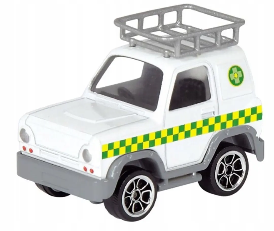 Dickie Brandweerman Sam Dierenarts Jeep 4x4 Speelgoed - Wit