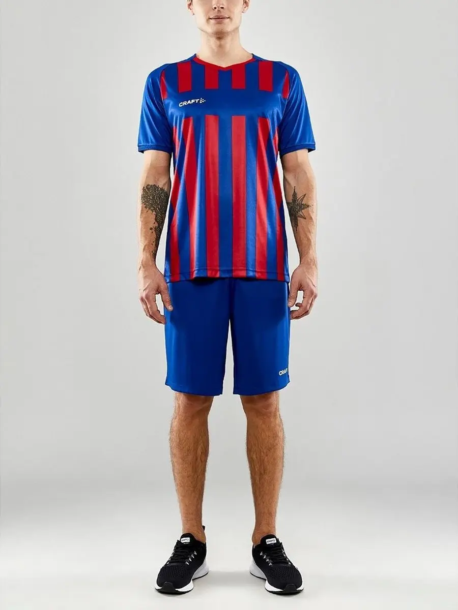 Craft Progress 2.0 Stripe Shirt Heren - Rood S