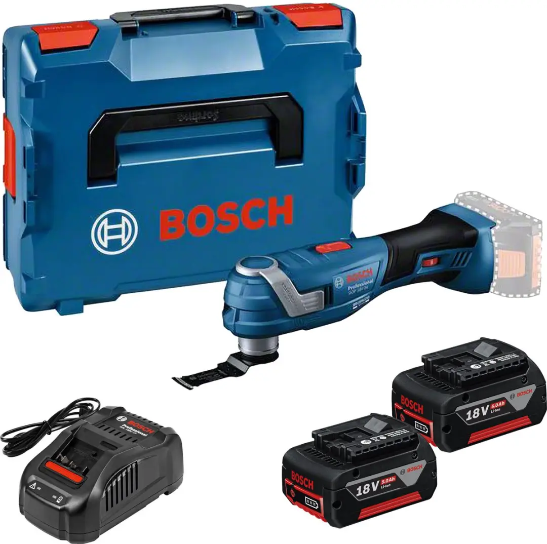 Bosch Accu-Multitool GOP 18V-34 2x 5,0 Ah