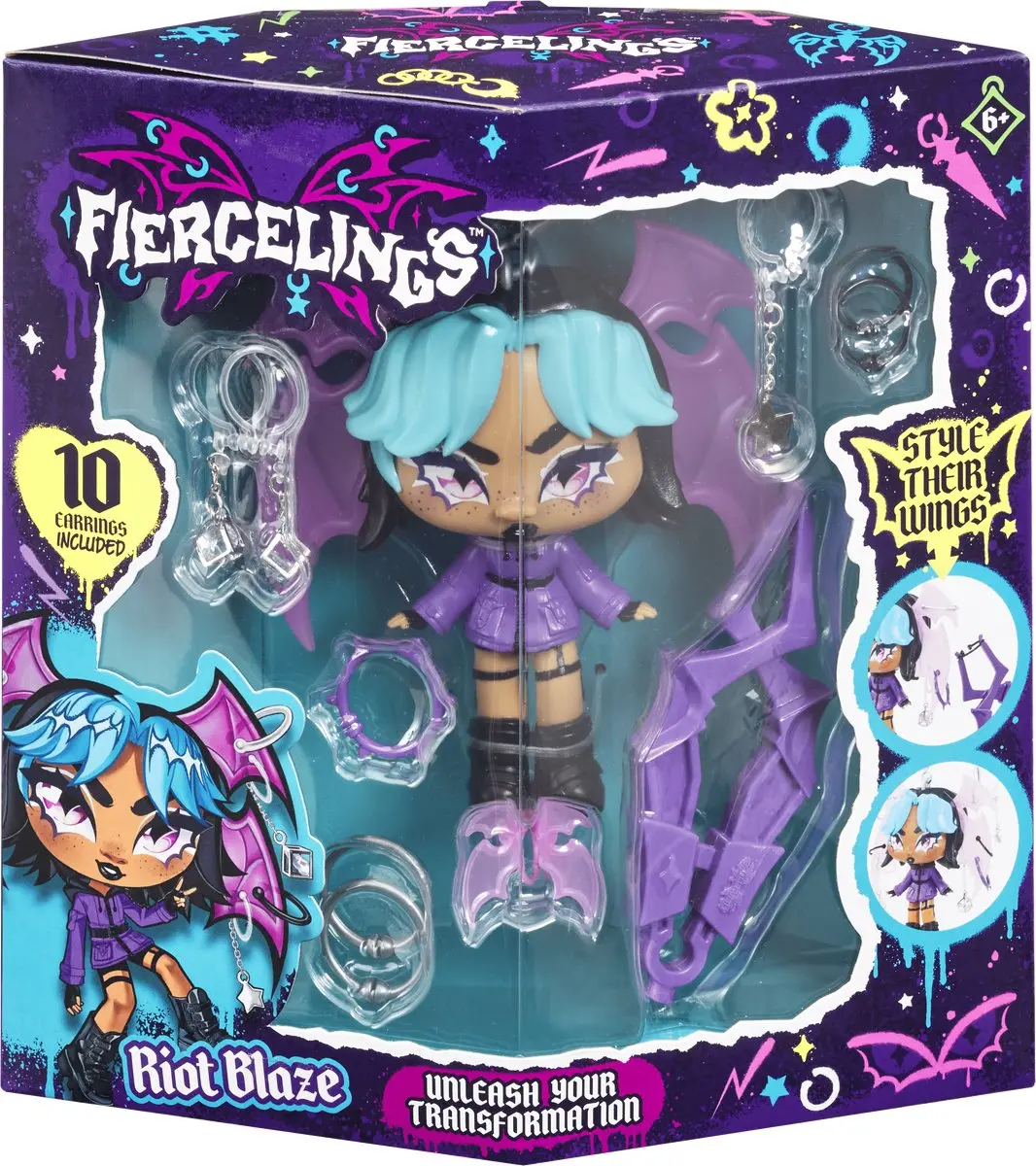 Goliath Fiercelings Riot Blaze Keychain