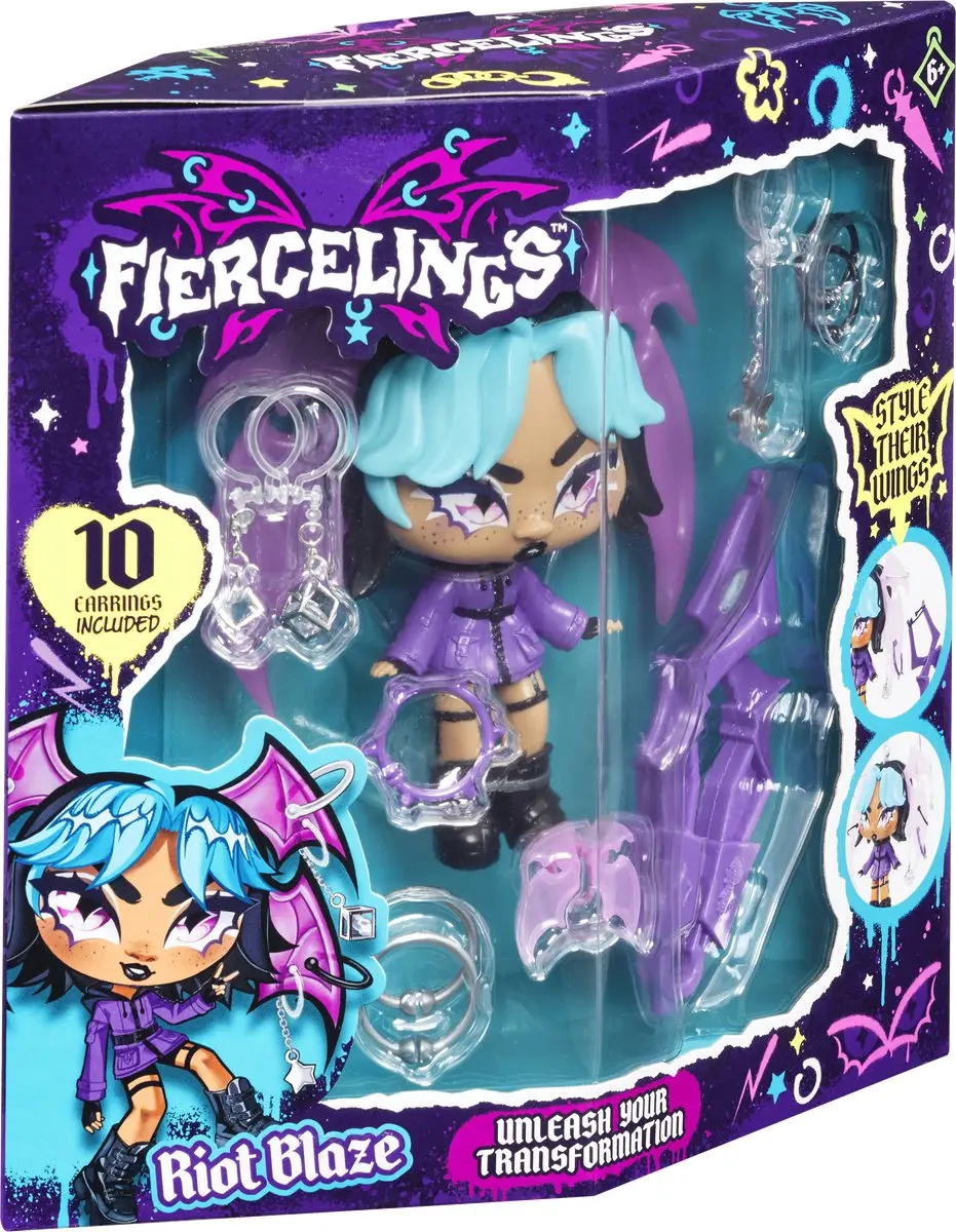 Goliath Fiercelings Riot Blaze Keychain - Modepop - afbeelding 2 van 6