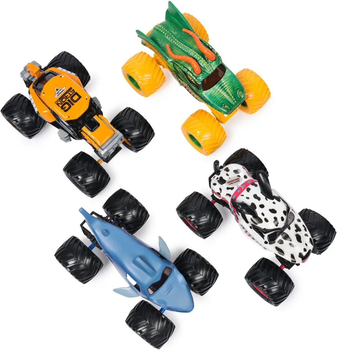 Spin Master Monster Jam Megalodon 1:24 - Blauw/Zwart