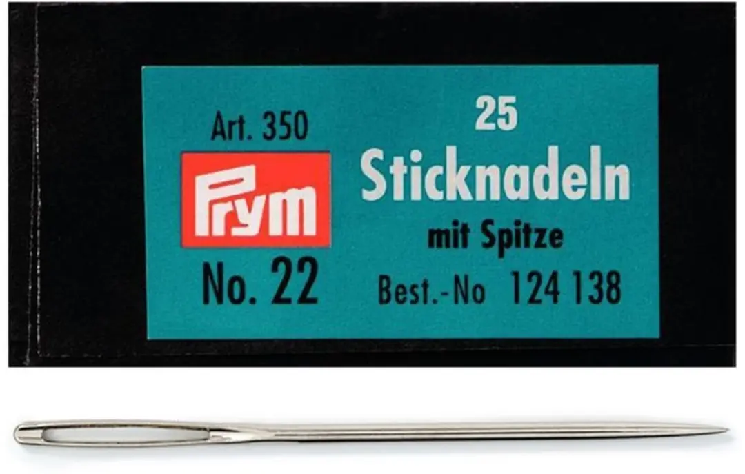 Prym 25 Naalden 0,90x40mm - Staal - Zilver Nikkel
