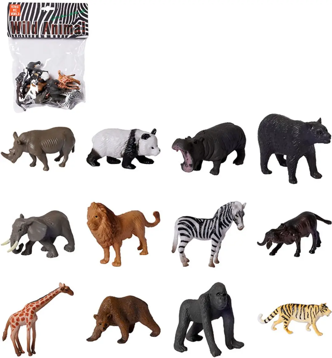 PIA Soft Toys Wilde Dieren Speelfiguren