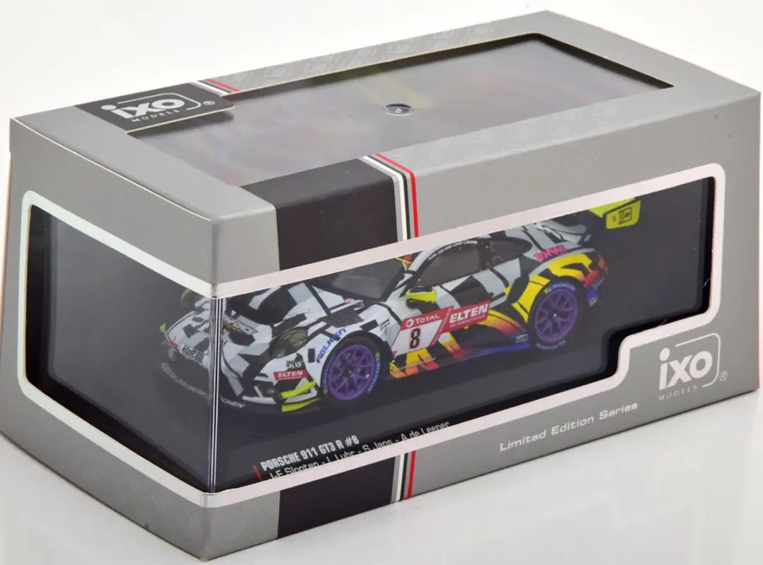 Porsche 911 GT3 R No.8 Ixo LEGT43012 Modelauto - Diversen
