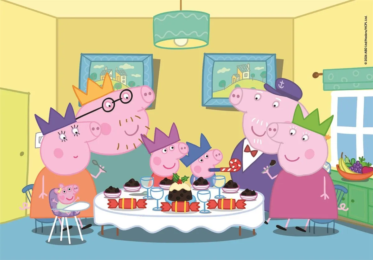 Clementoni Peppa Pig Puzzle - 40 Stuks - 2x20 - afbeelding 4 van 6