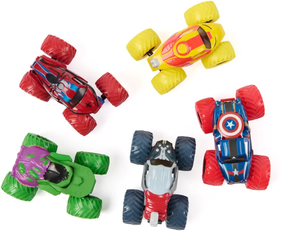 Spin Master Marvel Heroes Monster Jam 5-Pack 1:64 - Meerkleurig - afbeelding 6 van 6