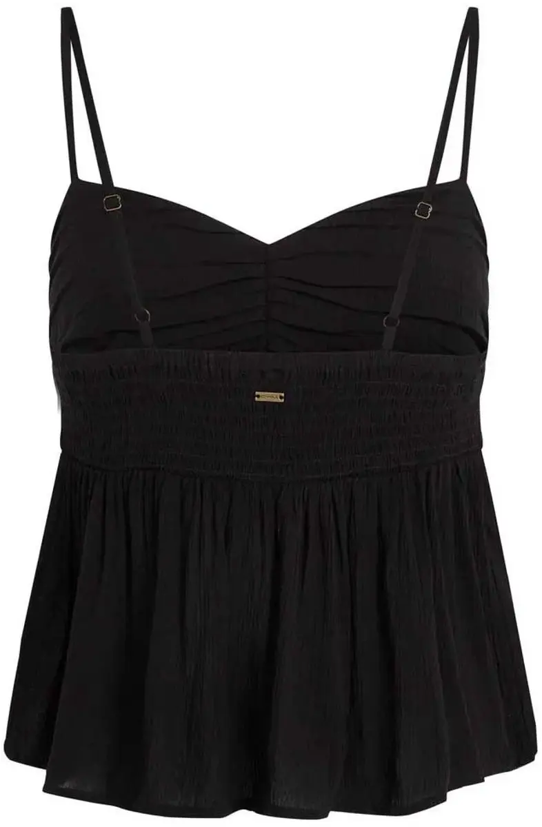 O'Neill Reeta Woven Mouwloos T-shirt - M - Zwart