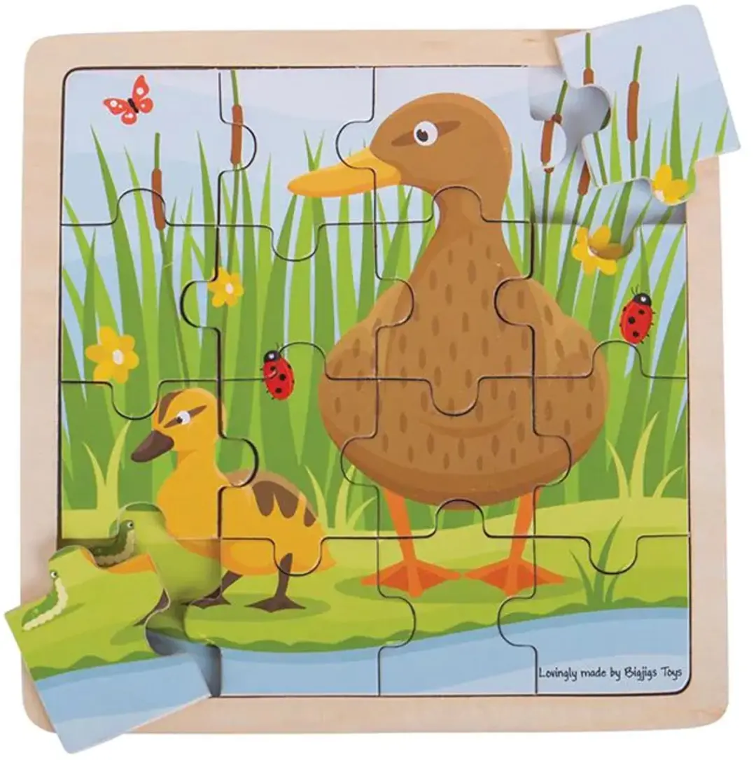 Bigjigs Eend en Eendje Puzzel 1000 Stuks