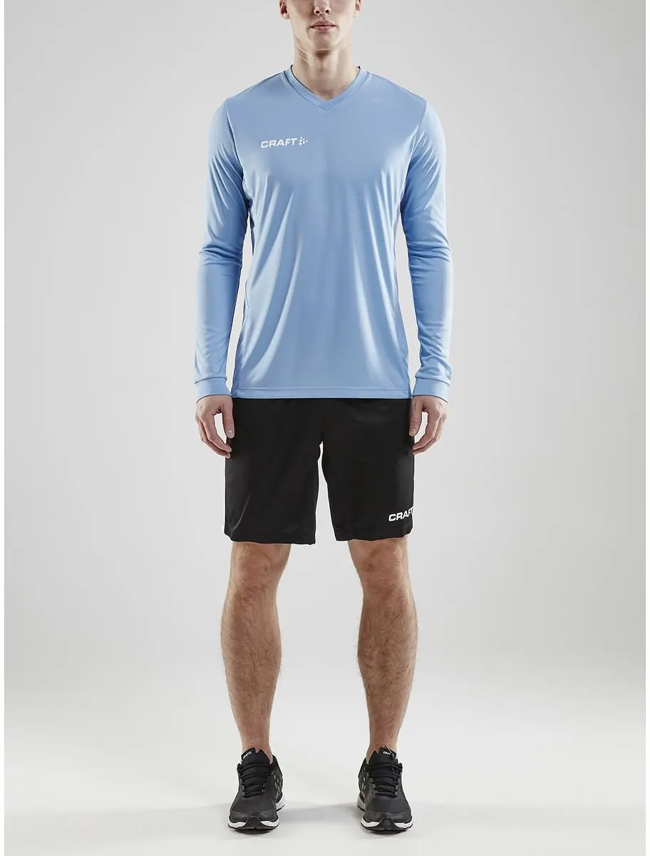 Craft Squad Solid Voetbalshirt Lange Mouw - Hemelsblauw L