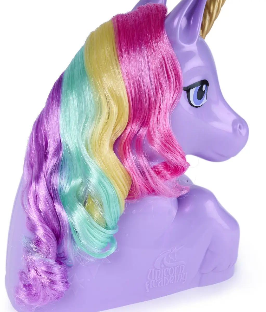 Unicorn Academy Wildstar Kaphoofd & Speelset 6077334 - Meerkleurig