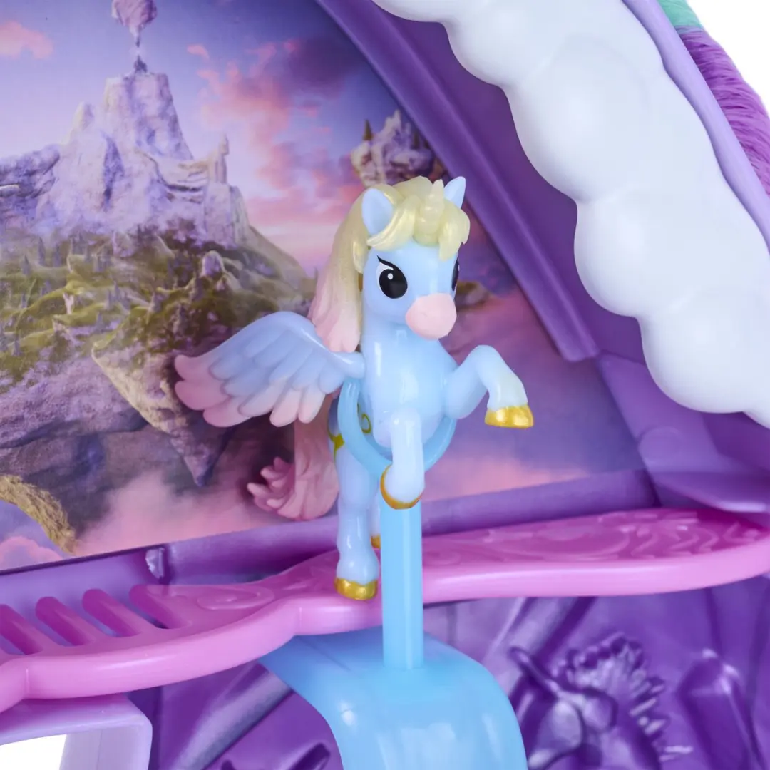 Unicorn Academy Wildstar Kaphoofd & Speelset 6077334 - Meerkleurig