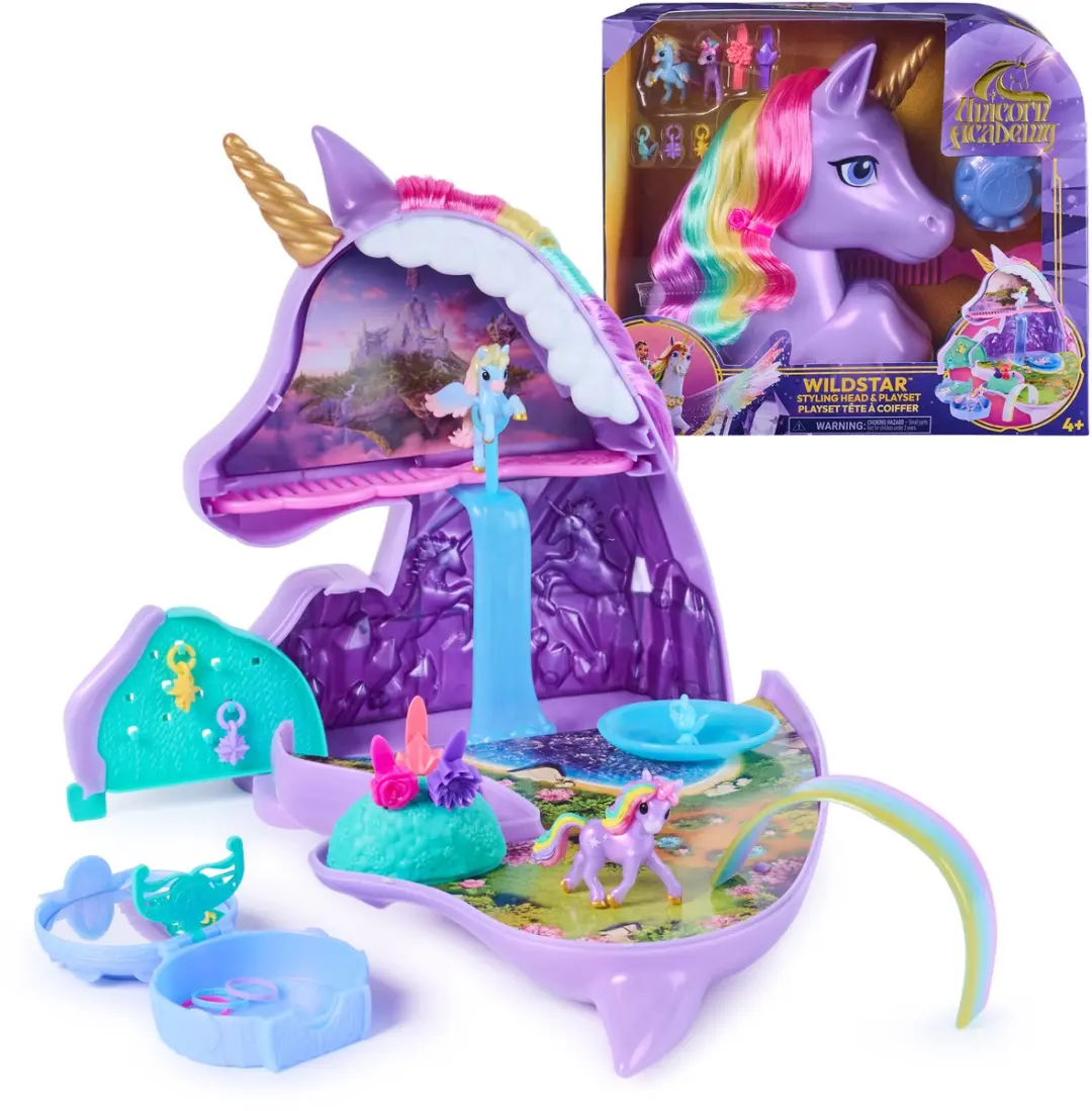 Unicorn Academy Wildstar Kaphoofd & Speelset 6077334