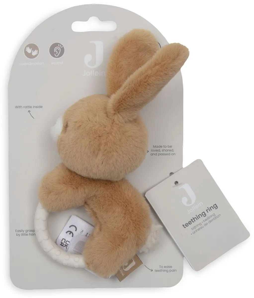 Jollein Bijtring Bunny Luz - Multicolor - afbeelding 6 van 6