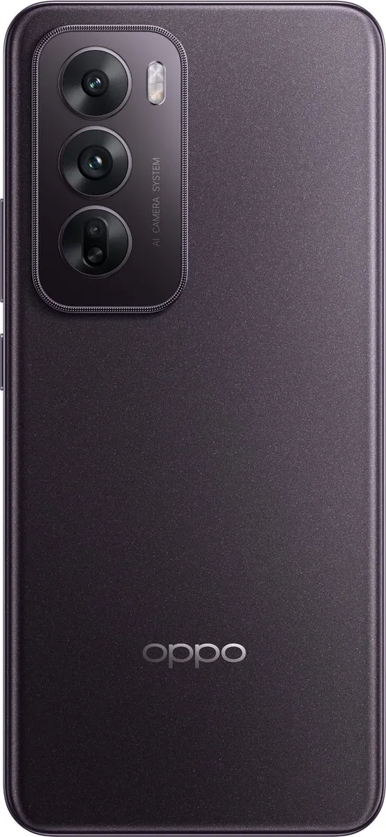 OPPO Reno12 5G CPH2625 Smartphone - 12GB/512GB - Black Brown - afbeelding 4 van 6