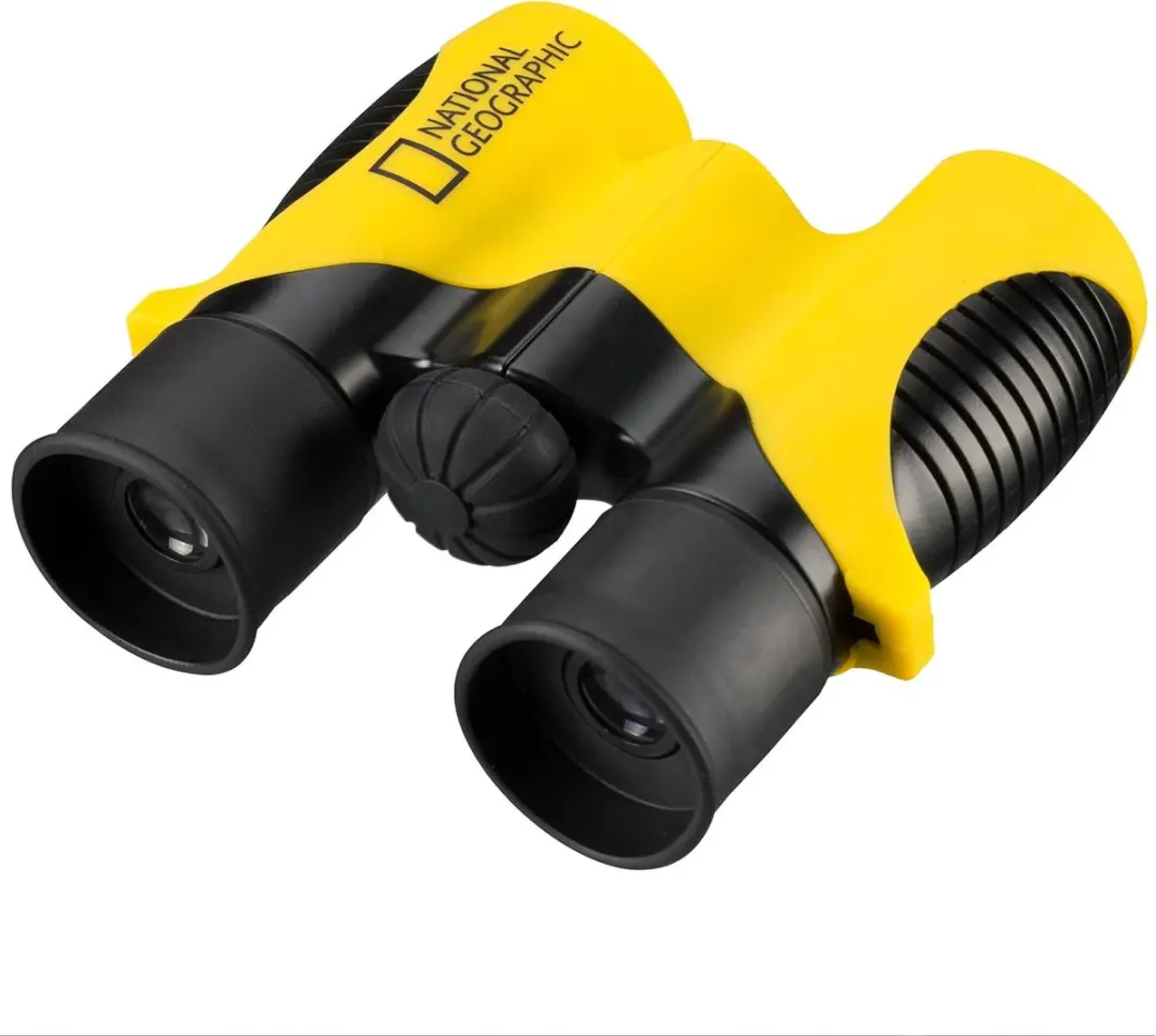 National Geographic Adventure Set - Verrekijker 6x21 & Zaklamp Geel