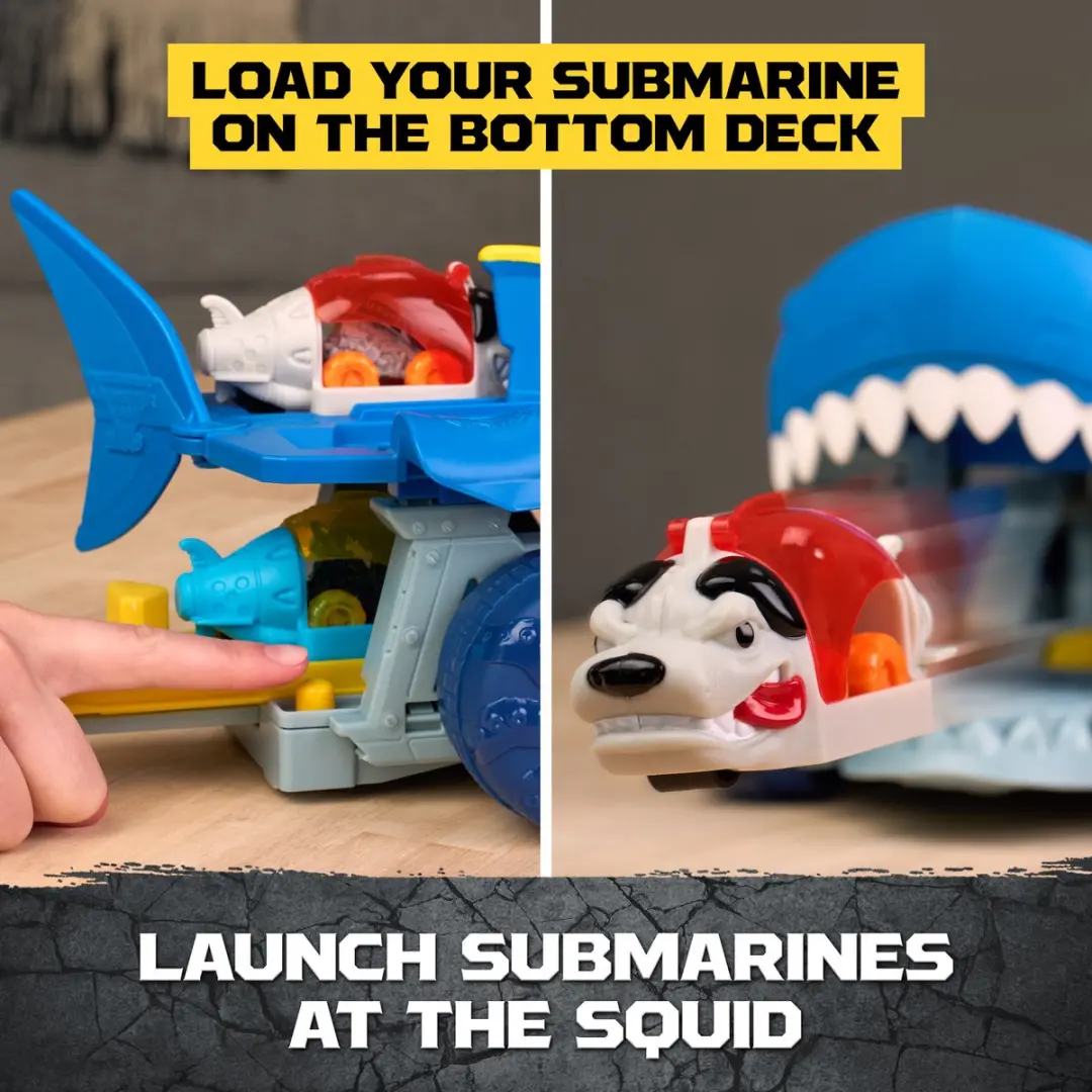 Spin Master Monster Jam Mini Jams Megalodon Squid Takedown Speelset - 6076010