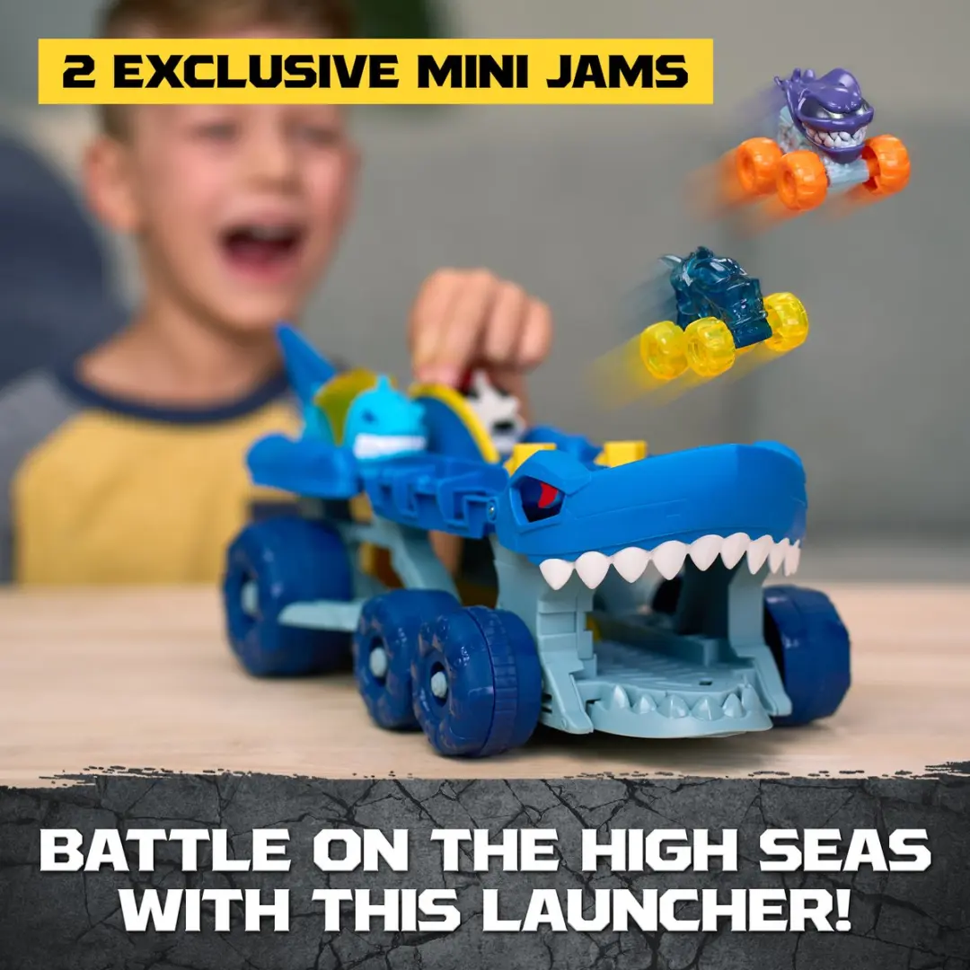 Spin Master Monster Jam Mini Jams Megalodon Squid Takedown Speelset - 6076010