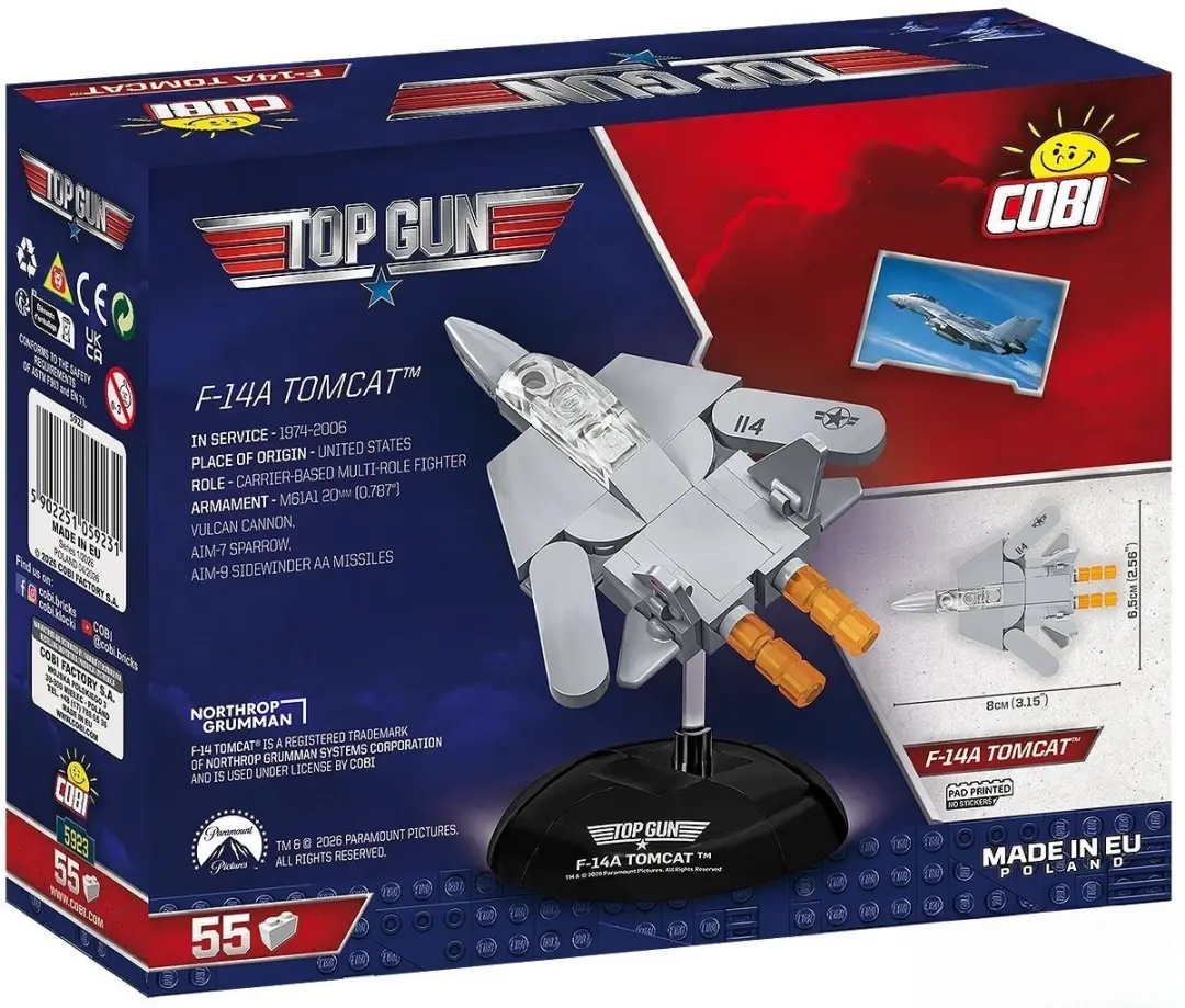 Cobi F-14A Tomcat 1:300 - COBI-5923