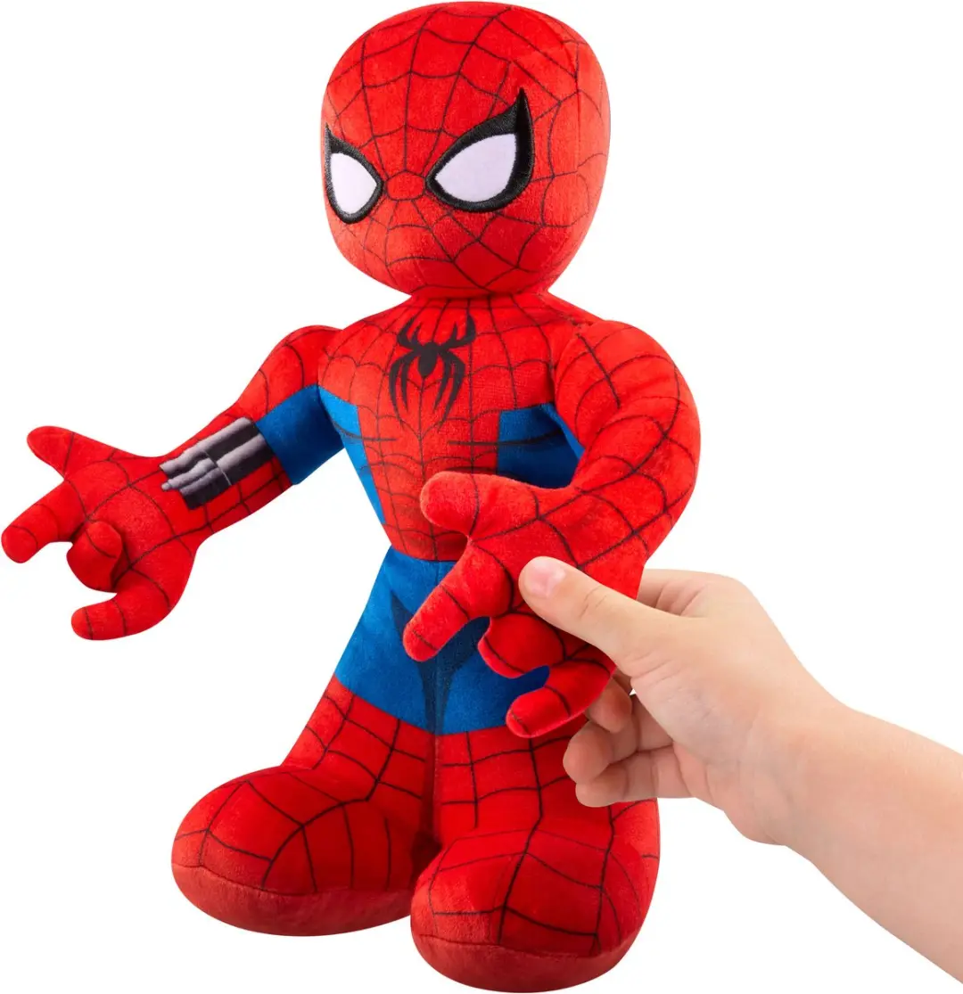Marvel Spider-Man Flip & Quip Pluchen Figuur - 3 Batterijen