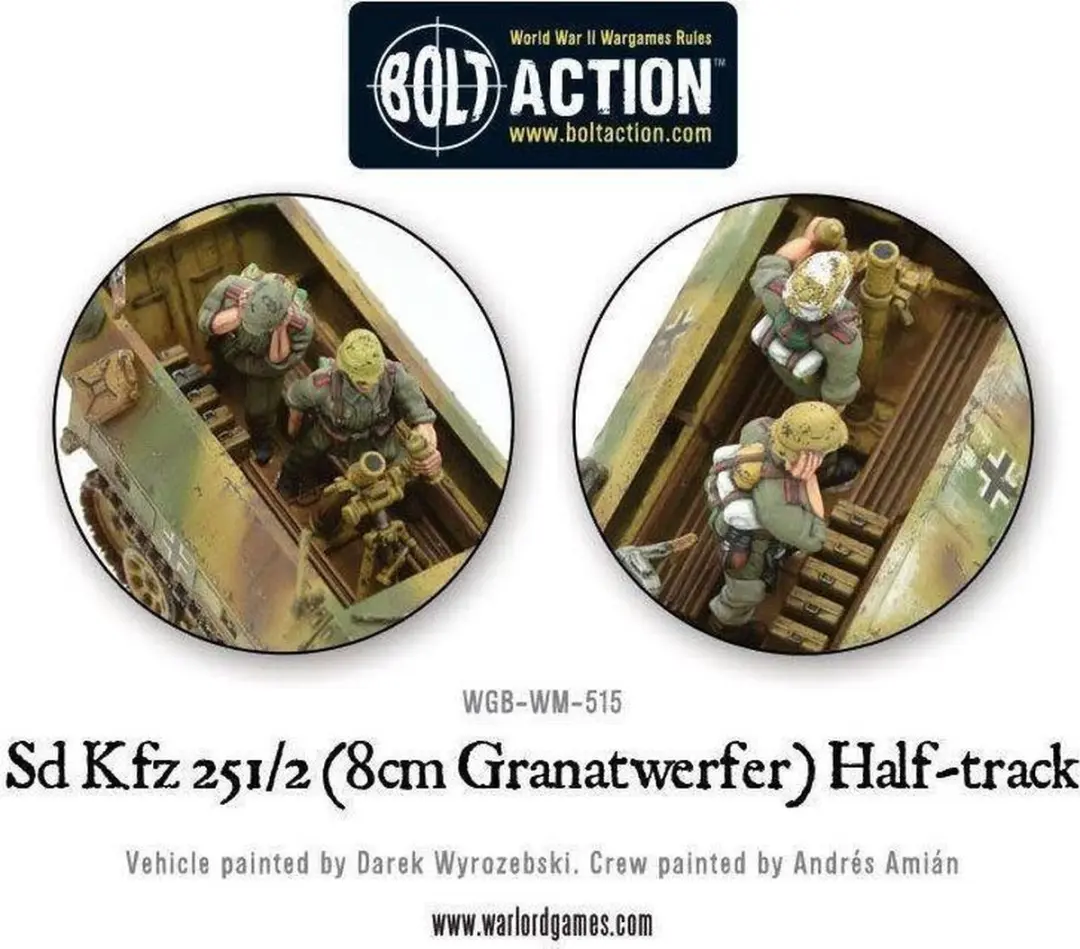 Warlord Games Sd.Kfz 251/2 Ausf D Half Track - WGB-WM-515