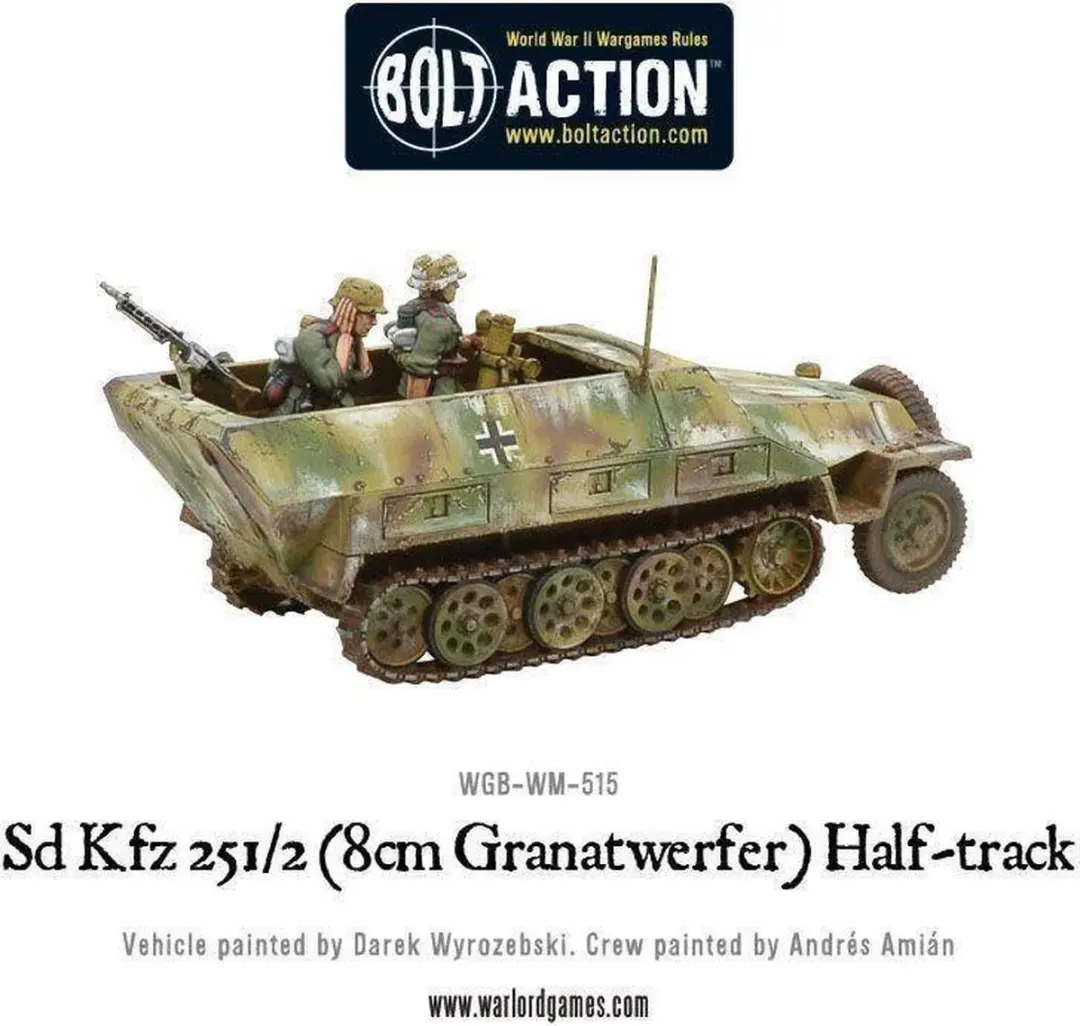 Warlord Games Sd.Kfz 251/2 Ausf D Half Track - WGB-WM-515
