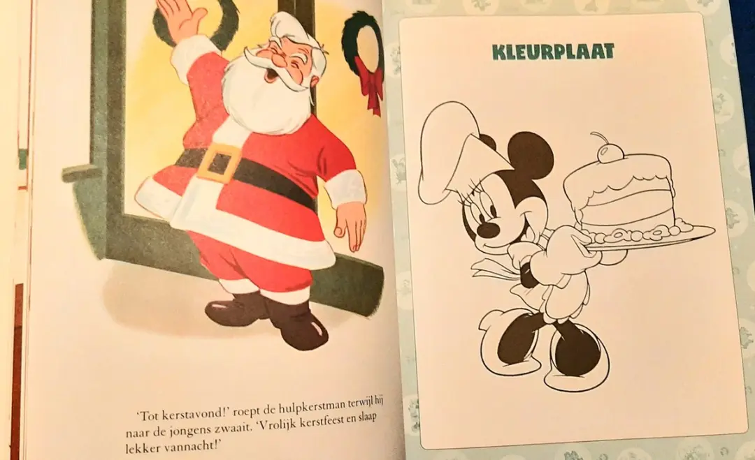Disney Gouden Winter Doeboek Mickey Mouse & Donald Duck - 109 Pagina's