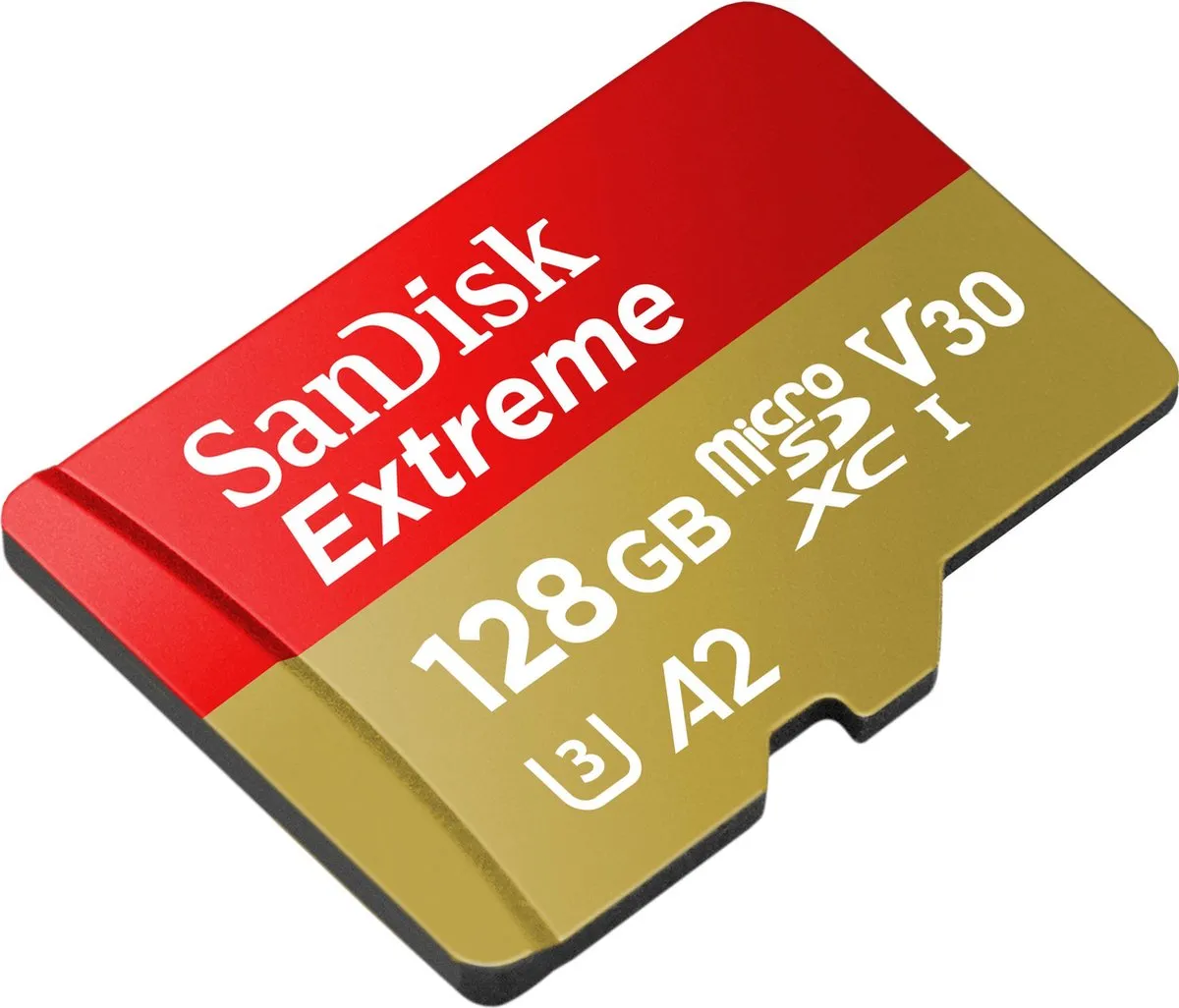 SanDisk Extreme MicroSDXC SDSQXA1-128G-GN6MA 128GB - met adapter