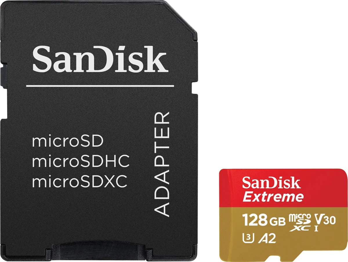 SanDisk Extreme MicroSDXC SDSQXA1-128G-GN6MA 128GB