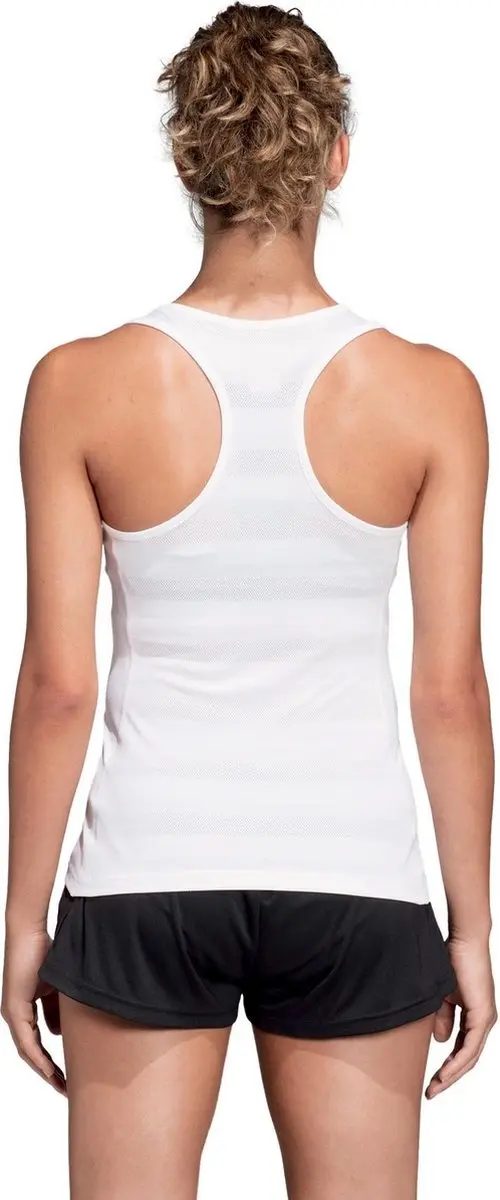 adidas T19 Tanktop Dames S - Wit