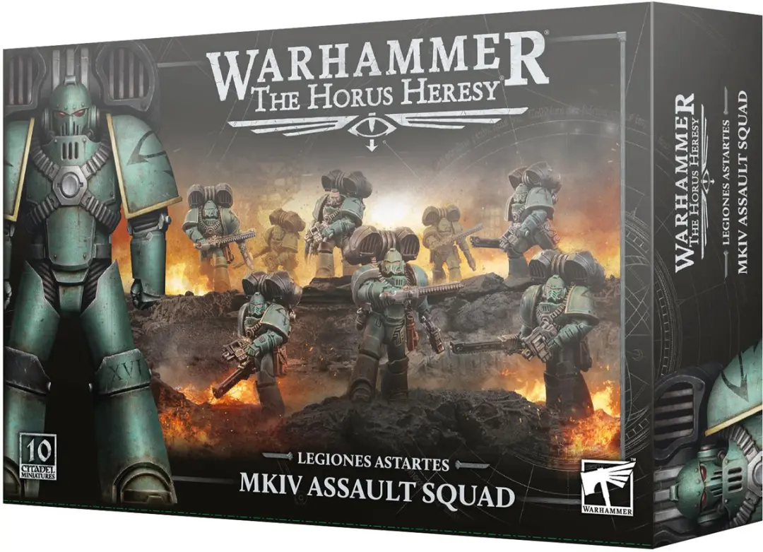 Games Workshop Legiones Astartes MKIV Assault Squad
