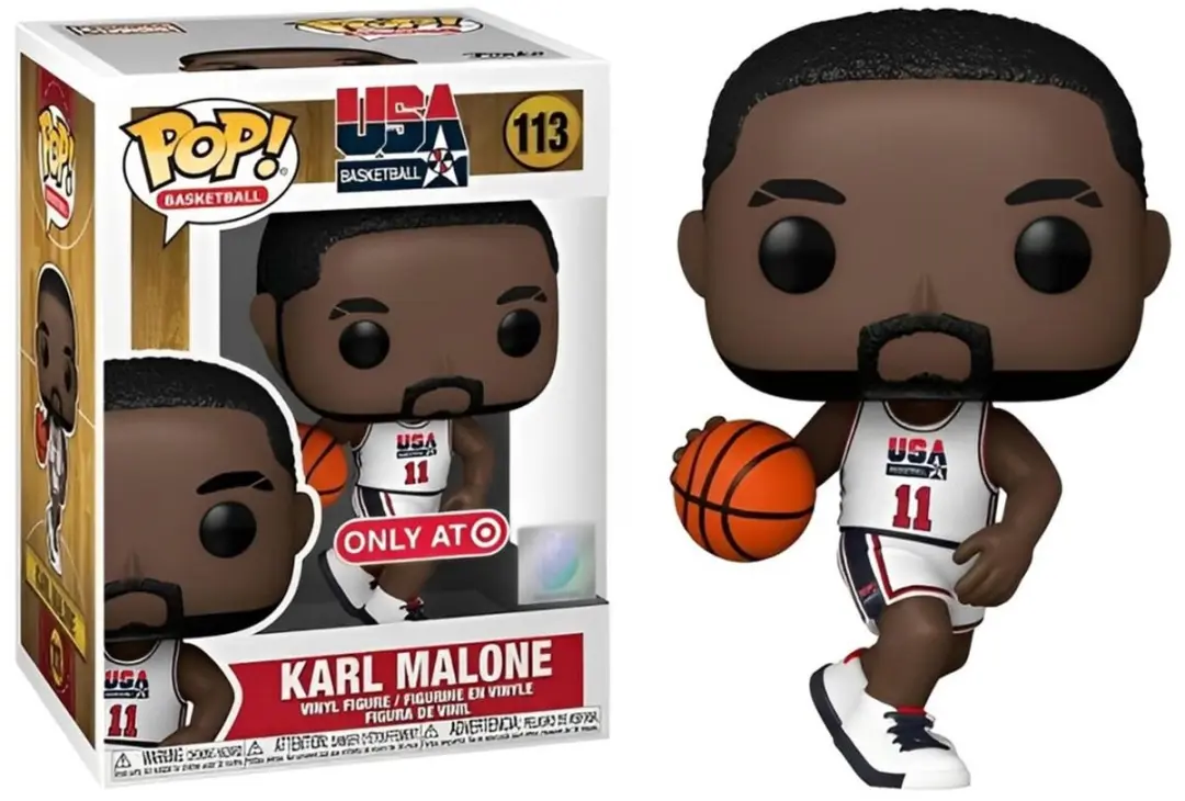 Funko Pop! NBA Karl Malone #113 Target Exclusief