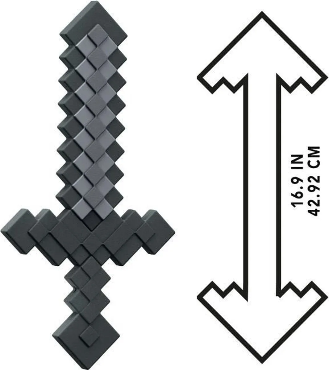 Mattel Minecraft Replica Stone Sword 43cm - Multi