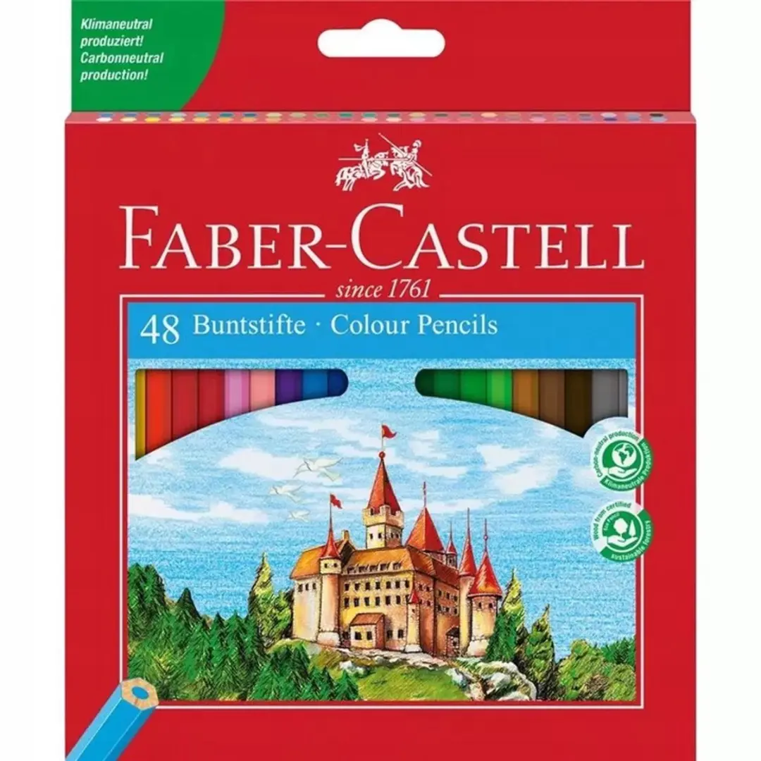 Faber-Castell Krijtjes Kasteel 48 Kleuren