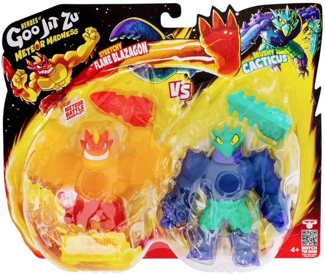 Moose Toys Heroes of Goo Jitzu Meteor Madness Versus Pack