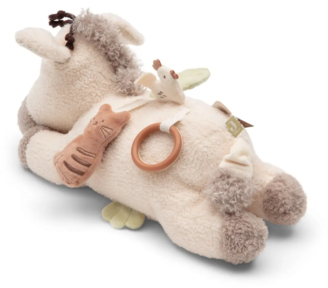 Jollein Activiteitenknuffel Donkey Dinky - Multicolor
