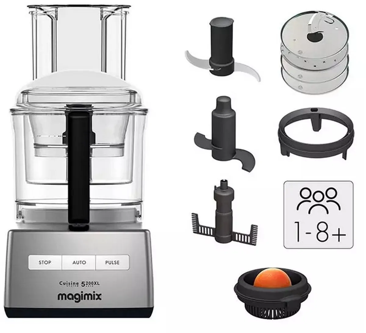 Magimix 18591F Keukenmachine - 1100W - Zilver - afbeelding 3 van 6