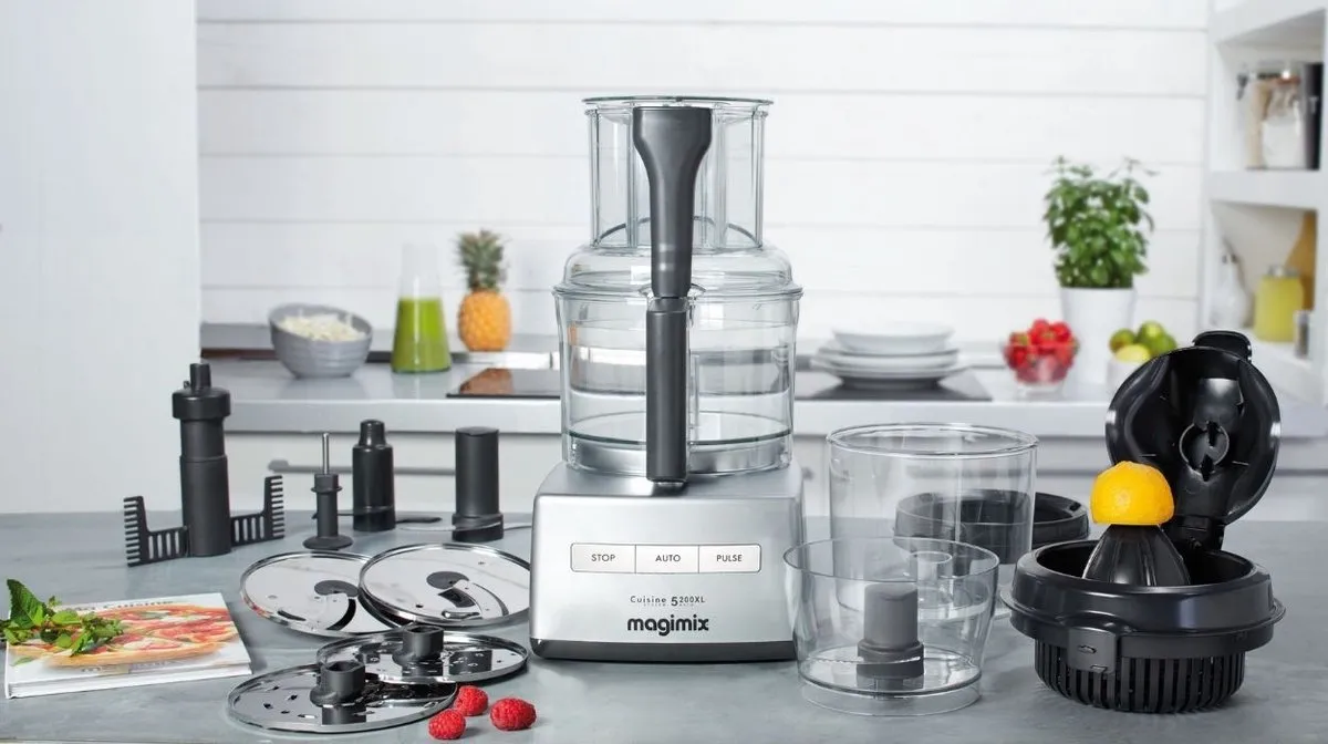 Magimix 18591F Keukenmachine - 1100W - Zilver - afbeelding 2 van 6