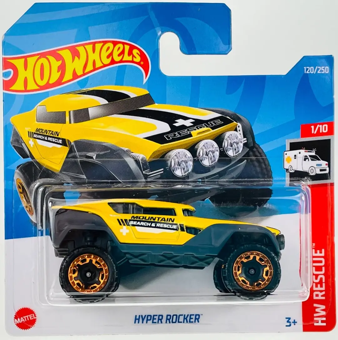 Hot Wheels Hyper Rocker RESCUE Auto 1:64