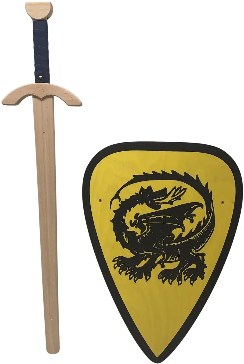 Simply For Kids Roofridderzwaard & Schild Draak