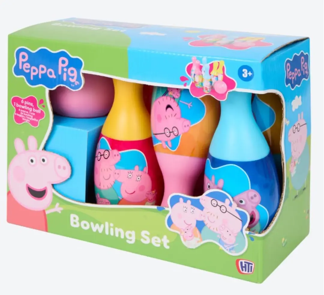 Peppa Pig Bowlingset 7-delig